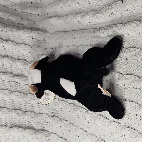 🕸Vintage Ty Beanie Baby Original Daisy The Cow P.V.C. Pellets 1993 - Picture 3 of 11